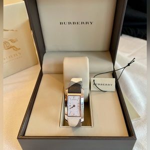 Burberry nova check bracelet watch